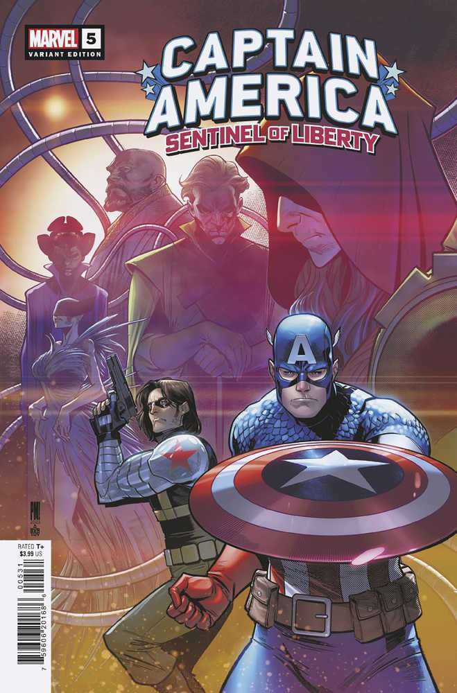 Captain America Sentinel Of Liberty #5 Medina Connecting Cov | Dragon's Lair Comics and Fantasy Houston TX