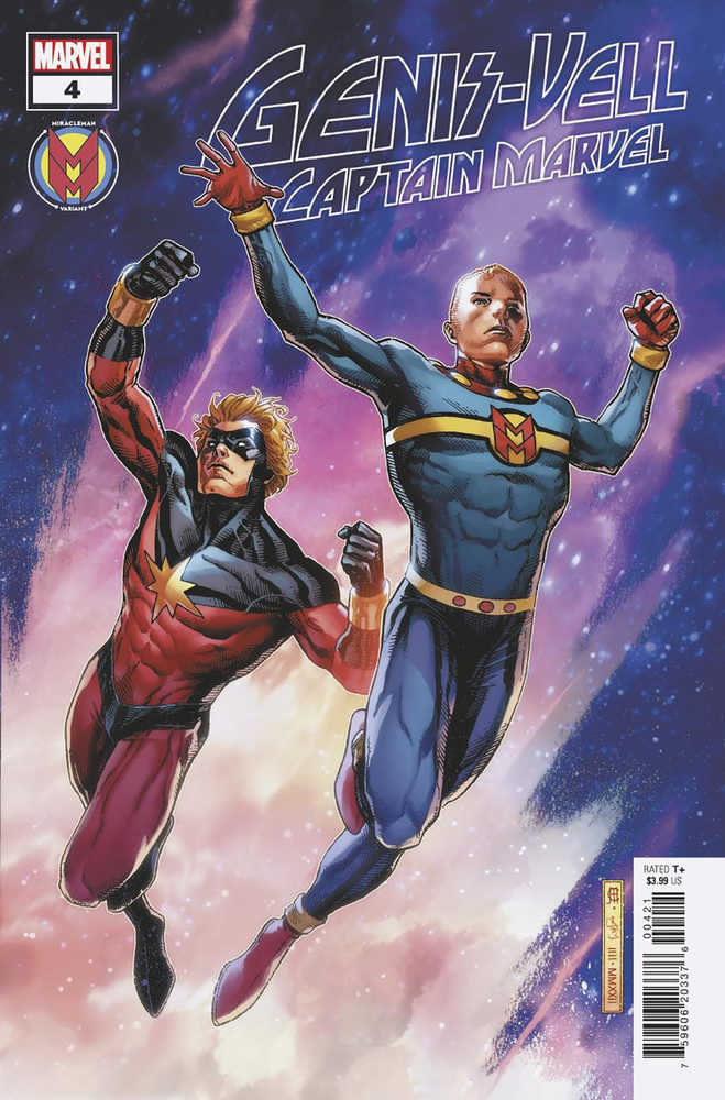 Genis-Vell Captain Marvel #4 (Of 5) Cheung Miracleman Variant | Dragon's Lair Comics and Fantasy Houston TX