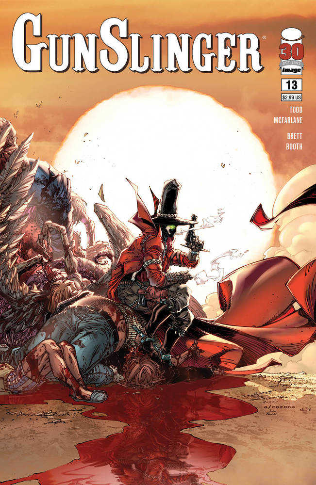 Gunslinger Spawn #13 Cover B Booth | Dragon's Lair Comics and Fantasy Houston TX