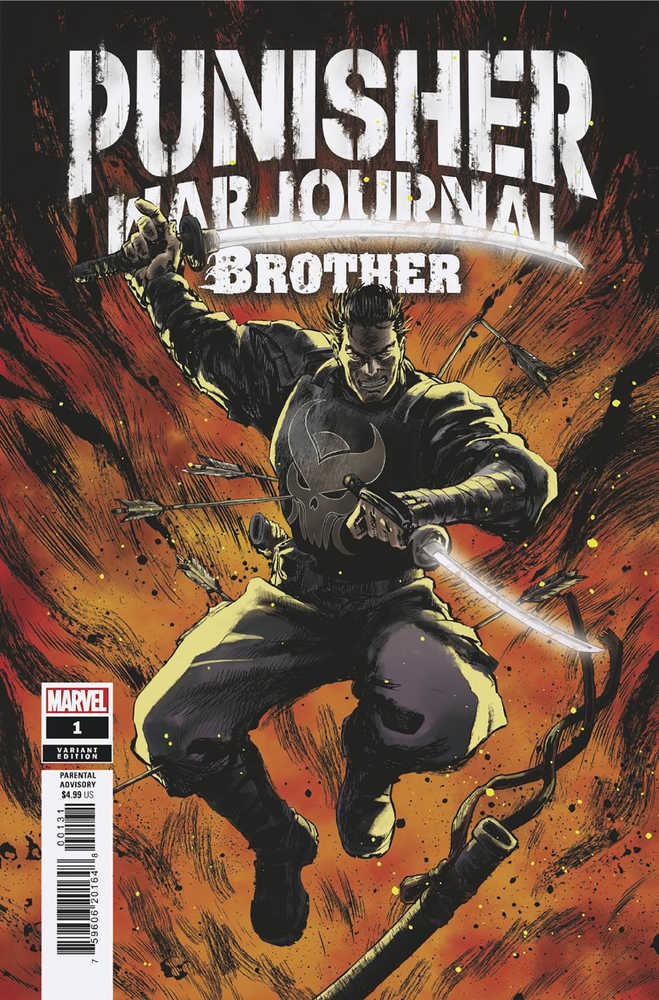 Punisher War Journal Brother #1 Superlog Variant | Dragon's Lair Comics and Fantasy Houston TX