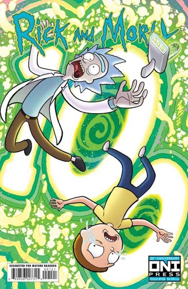 Rick And Morty #100 Cover B Tony Fleecs Variant | Dragon's Lair Comics and Fantasy Houston TX