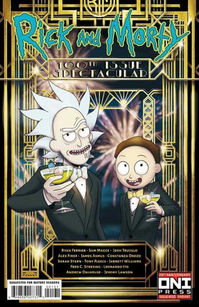 Rick And Morty #100 Cover C Julieta Colas Variant | Dragon's Lair Comics and Fantasy Houston TX