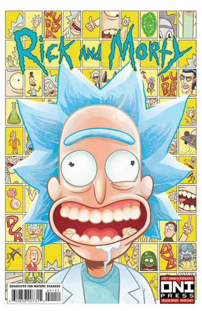 Rick And Morty #100 Cover E Fred Stresing Variant | Dragon's Lair Comics and Fantasy Houston TX