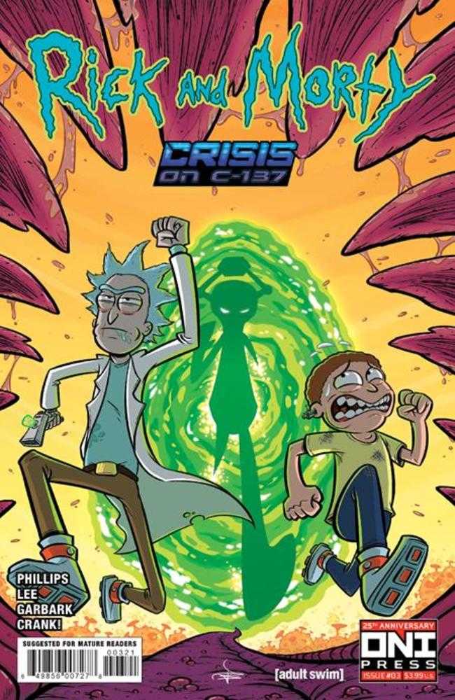 Rick And Morty Crisis On C 137 #3 (Of 4) Cover B Julien Pare Sorel Variant | Dragon's Lair Comics and Fantasy Houston TX