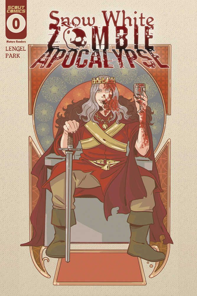 Snow White Zombie Apocalypse Reign Of Blood Covered King #0 | Dragon's Lair Comics and Fantasy Houston TX