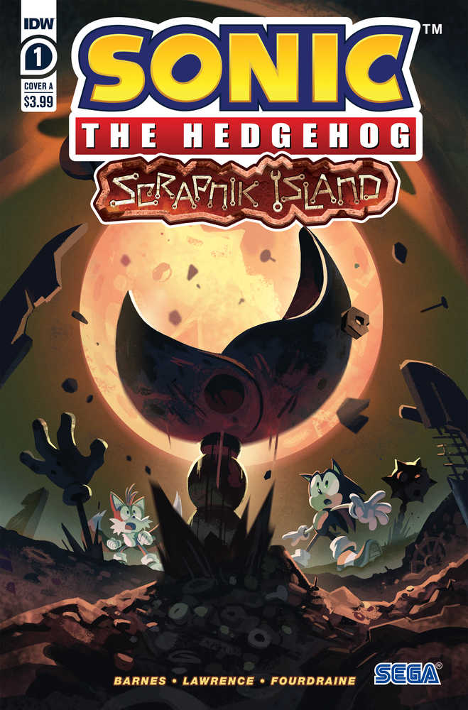 Sonic The Hedgehog Scrapnik Island #1 Cover A Fourdraine | Dragon's Lair Comics and Fantasy Houston TX