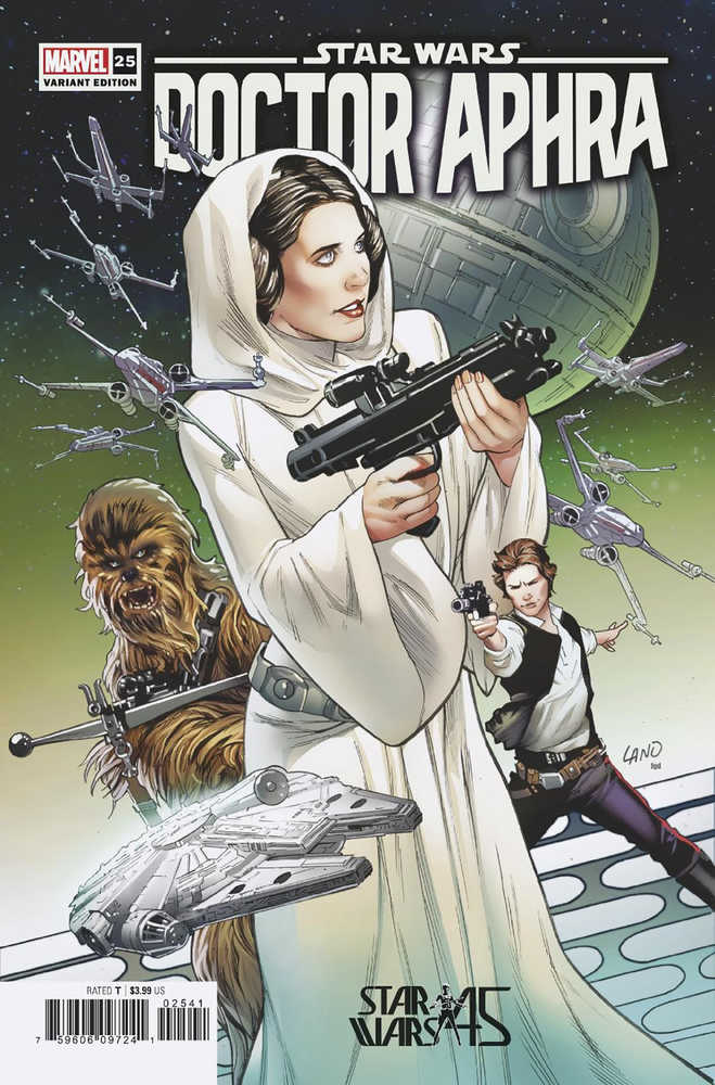 Star Wars Doctor Aphra #25 Land New Hope 45th Anniversary Variant | Dragon's Lair Comics and Fantasy Houston TX