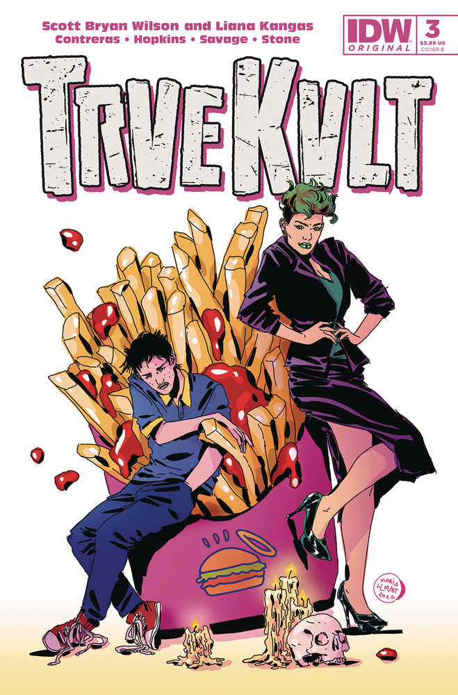 Trve Kvlt #3 Cover B Llovet (Mature) | Dragon's Lair Comics and Fantasy Houston TX