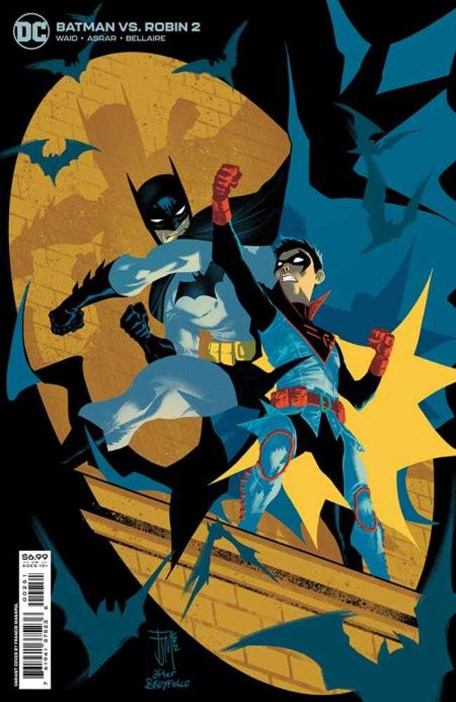 Batman vs Robin #2 (Of 5) Cover C Francis Manapul Card Stock Variant | Dragon's Lair Comics and Fantasy Houston TX