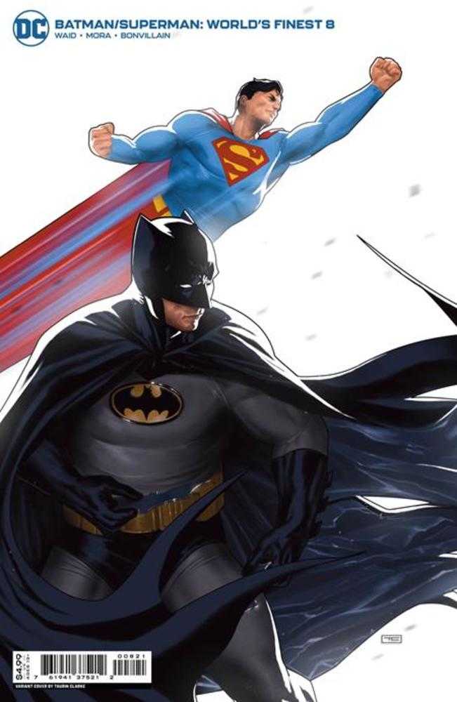 Batman Superman Worlds Finest #8 Cover B Taurin Clarke Card Stock Variant | Dragon's Lair Comics and Fantasy Houston TX