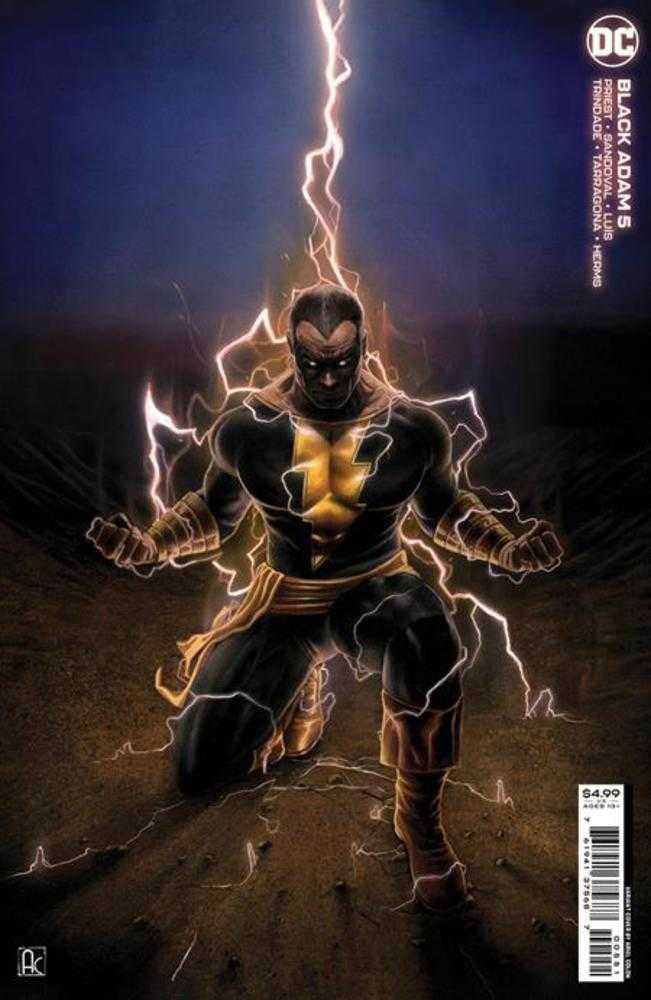 Black Adam #5 Cover C Ariel Colon Card Stock Variant | Dragon's Lair Comics and Fantasy Houston TX