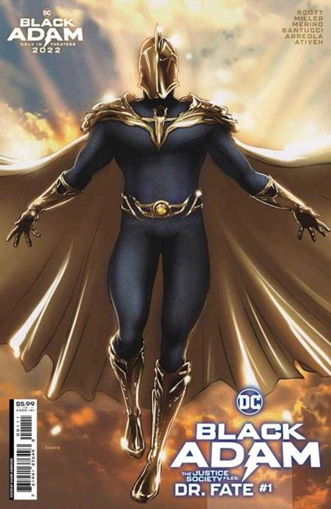 Black Adam The Justice Society Files Doctor Fate #1 (One Shot) Cover A Kaare Andrews | Dragon's Lair Comics and Fantasy Houston TX