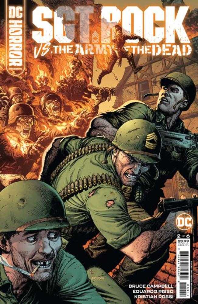 DC Horror Presents Sgt Rock vs The Army Of The Dead #2 (Of 6) Cover A Gary Frank (Mature) | Dragon's Lair Comics and Fantasy Houston TX