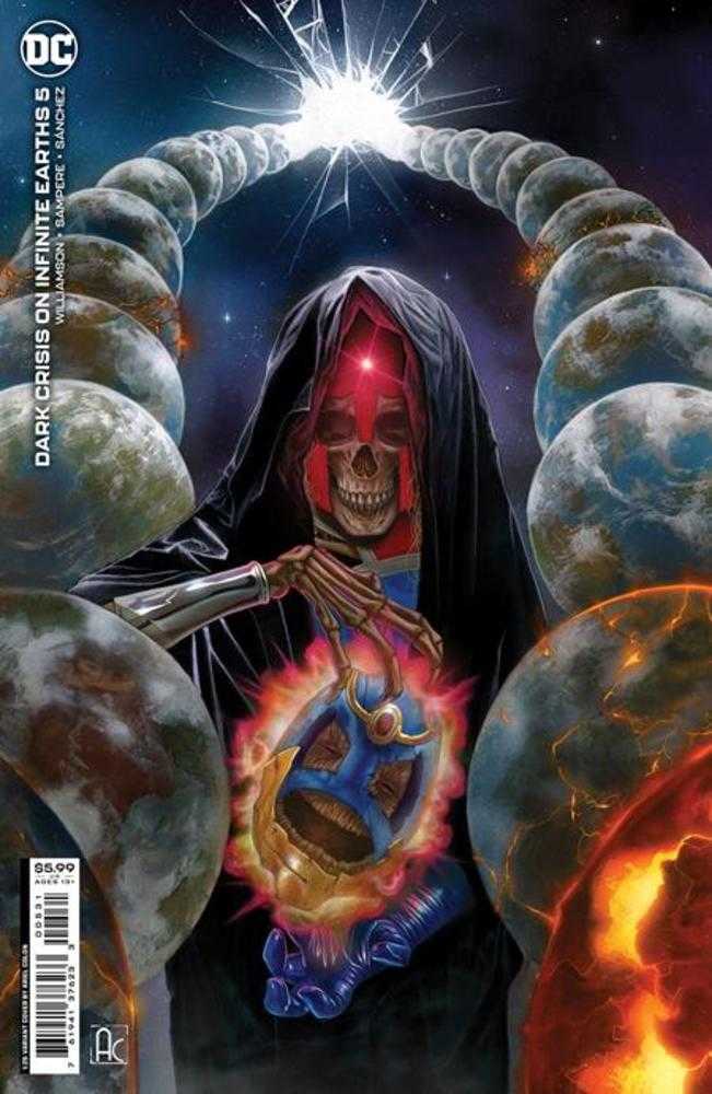 Dark Crisis On Infinite Earths #5 (Of 7) Cover D 1 in 25 Ariel Colon Card Stock Variant | Dragon's Lair Comics and Fantasy Houston TX