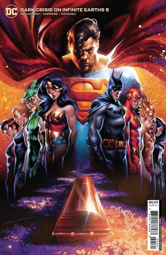 Dark Crisis On Infinite Earths #5 (Of 7) Cover C Mateus Manhanini Identity Crisis Homage Card Stock Variant | Dragon's Lair Comics and Fantasy Houston TX