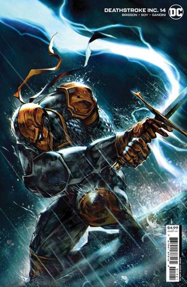 Deathstroke Inc #14 Cover B Ivan Tao Card Stock Variant | Dragon's Lair Comics and Fantasy Houston TX