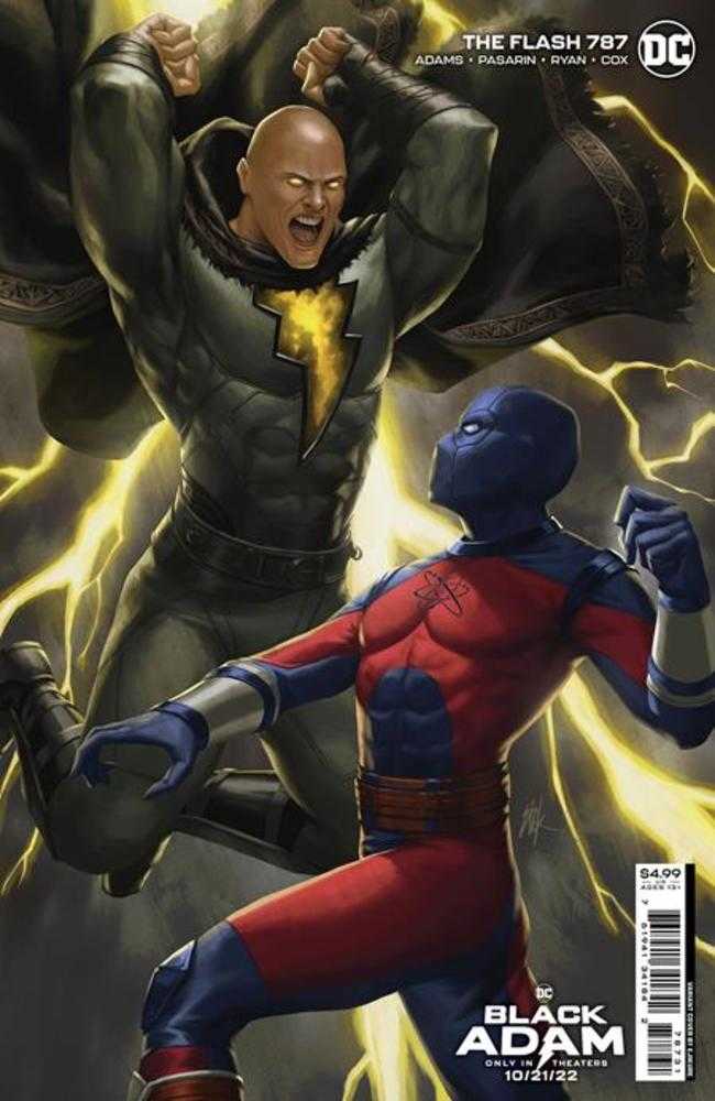 Flash #787 Cover C Ejikure Black Adam Movie Card Stock Variant | Dragon's Lair Comics and Fantasy Houston TX