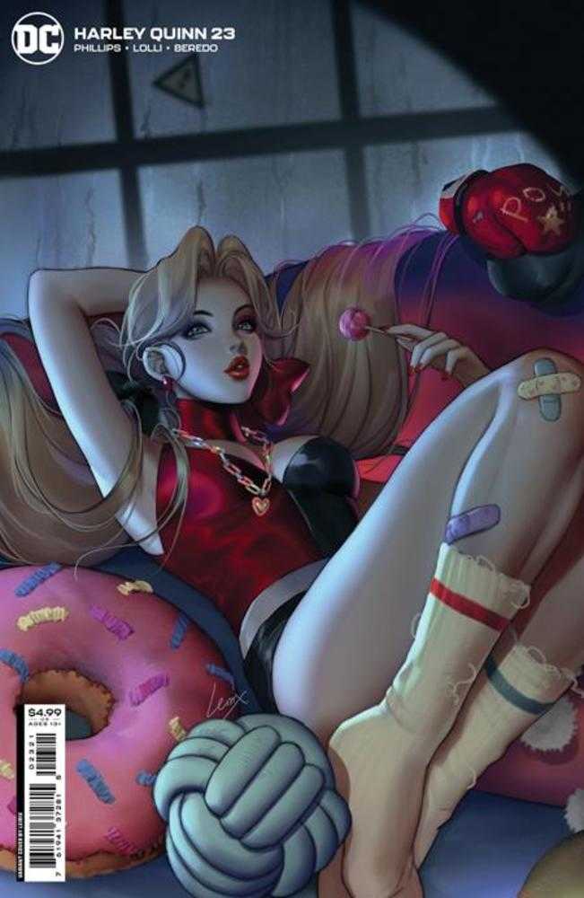 Harley Quinn #23 Cover B Lesley Leirix Li Card Stock Variant | Dragon's Lair Comics and Fantasy Houston TX