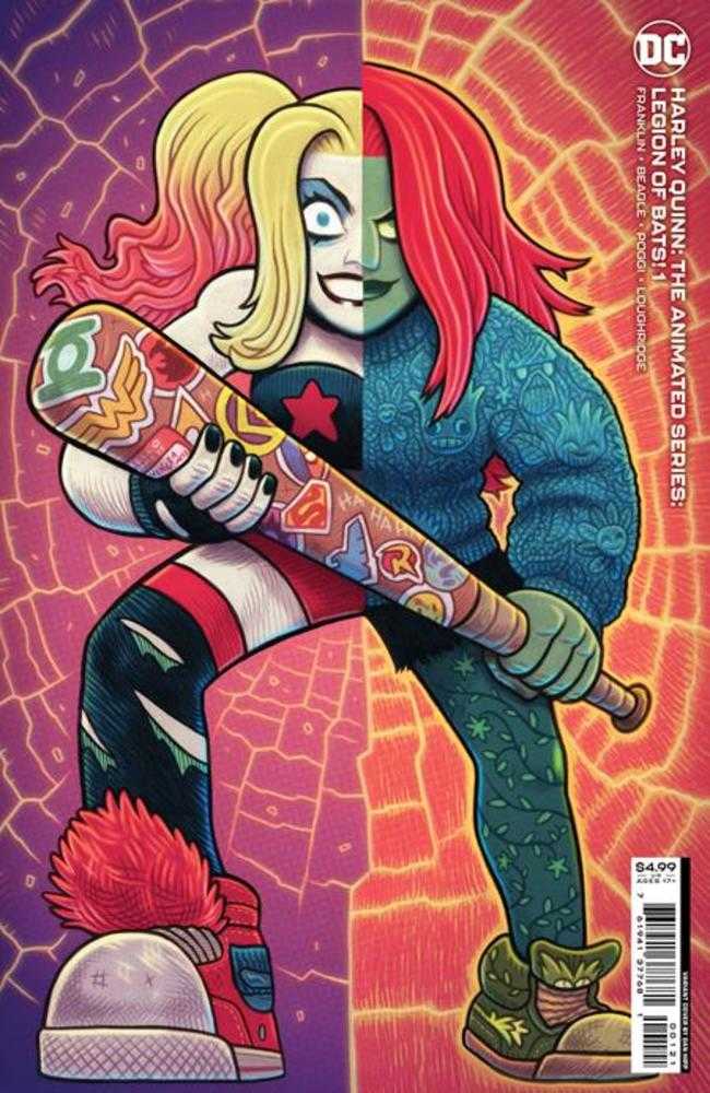 Harley Quinn The Animated Series Legion Of Bats #1 (Of 6) Cover B Dan Hipp Card Stock Variant (Mature) | Dragon's Lair Comics and Fantasy Houston TX