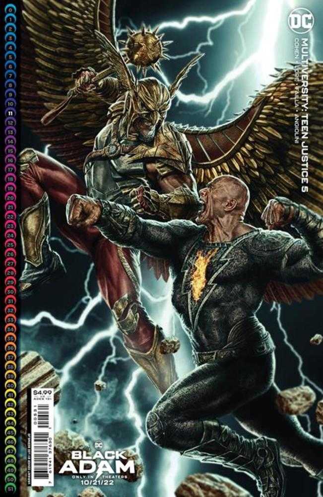 Multiversity Teen Justice #5 (Of 6) Cover C Lee Bermejo Black Adam Movie Card Stock Variant | Dragon's Lair Comics and Fantasy Houston TX