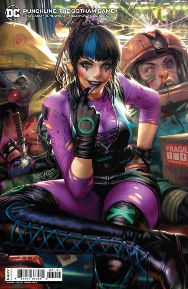 Punchline The Gotham Game #1 (Of 6) Cover B Derrick Chew Card Stock Variant | Dragon's Lair Comics and Fantasy Houston TX