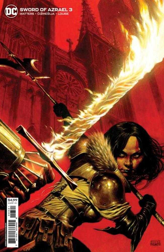 Sword Of Azrael #3 (Of 6) Cover B Steve Beach Card Stock Variant | Dragon's Lair Comics and Fantasy Houston TX