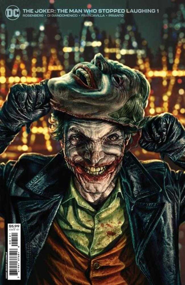 Joker The Man Who Stopped Laughing #1 Cover B Lee Bermejo Variant | Dragon's Lair Comics and Fantasy Houston TX