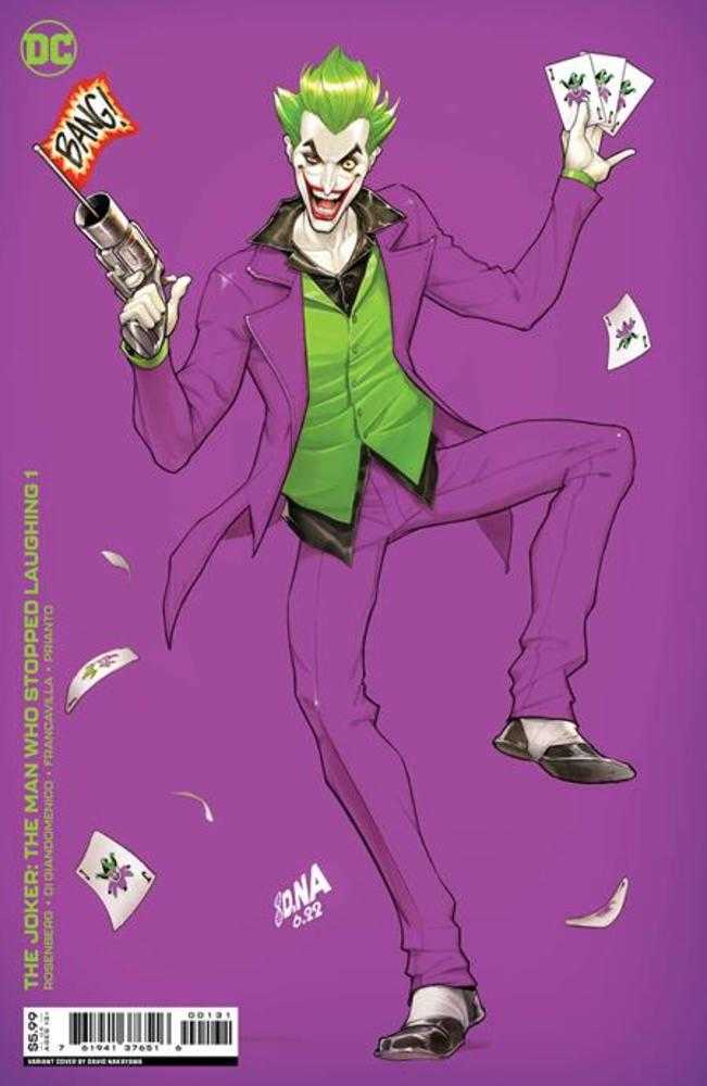 Joker The Man Who Stopped Laughing #1 Cover C David Nakayama Variant | Dragon's Lair Comics and Fantasy Houston TX