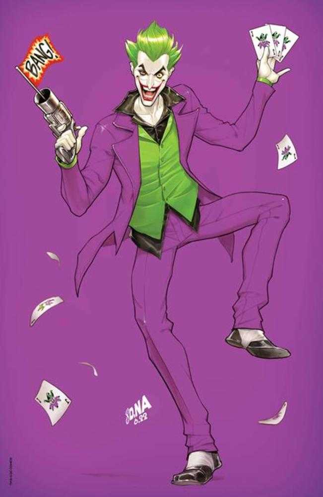 Joker The Man Who Stopped Laughing #1 Cover D David Nakayama Madness Foil Variant | Dragon's Lair Comics and Fantasy Houston TX