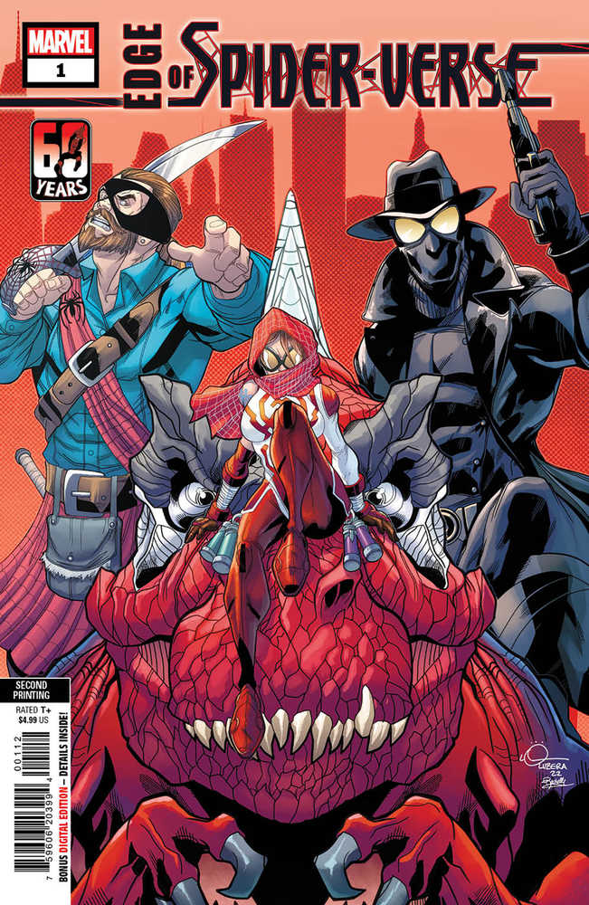 Edge Of Spider-Verse #1 (Of 5) 2ND Printing Lubera Variant | Dragon's Lair Comics and Fantasy Houston TX