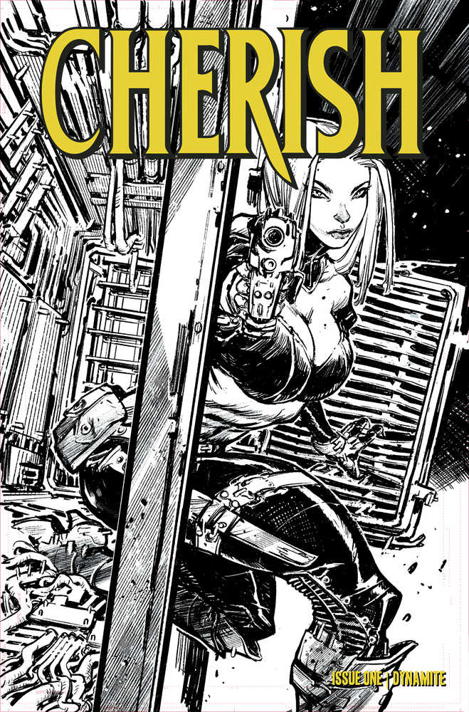 Cherish #1 Cover E 10 Copy Variant Edition Canete Black & White | Dragon's Lair Comics and Fantasy Houston TX