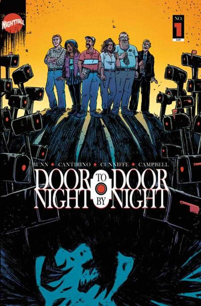 Door To Door Night By Night #1 Cover A Sally Cantirino | Dragon's Lair Comics and Fantasy Houston TX