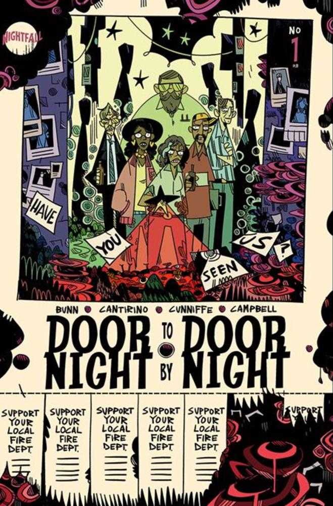 Door To Door Night By Night #1 Cover C Inc 1:5 Marie Enger Variant | Dragon's Lair Comics and Fantasy Houston TX