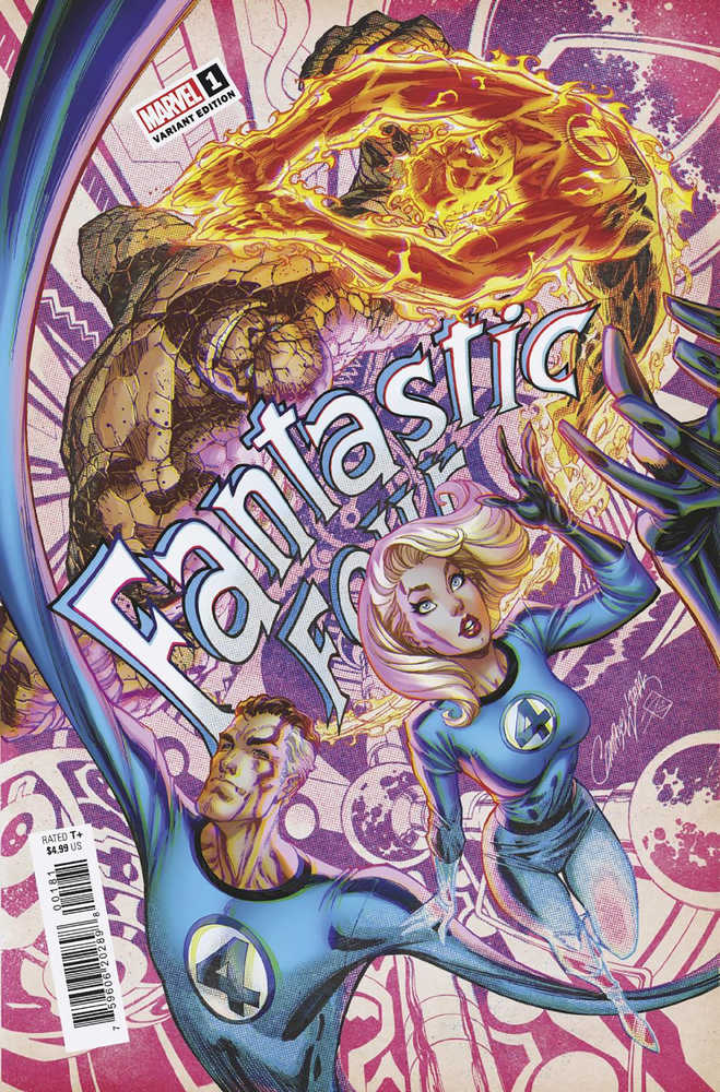 Fantastic Four #1 Js Campbell Anniversary Variant | Dragon's Lair Comics and Fantasy Houston TX