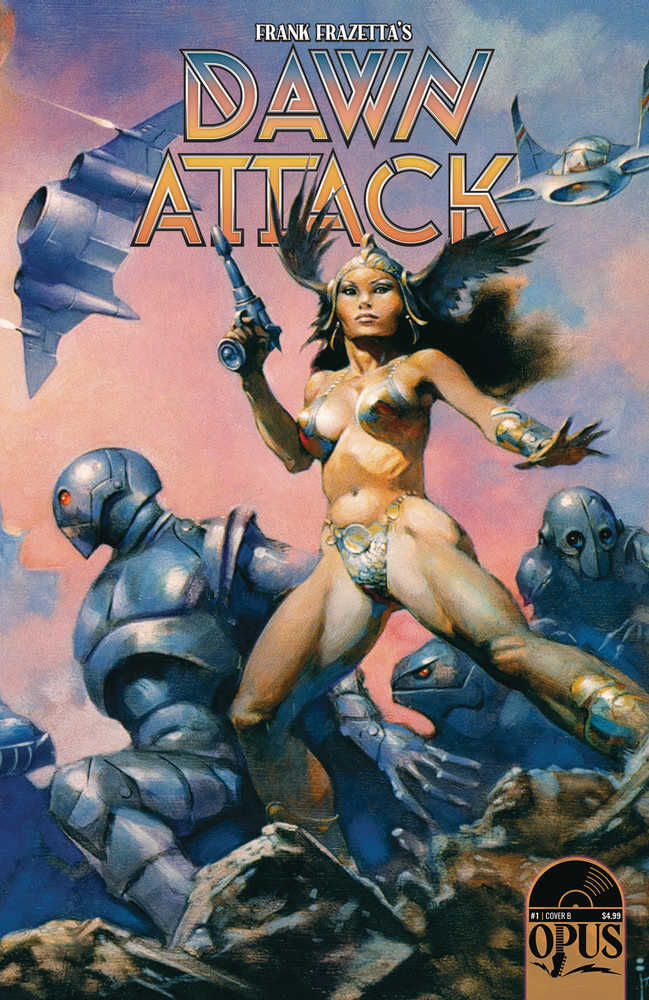 Frank Frazettas Dawn Attack #1 (Of 5) Cover B Frazetta | Dragon's Lair Comics and Fantasy Houston TX