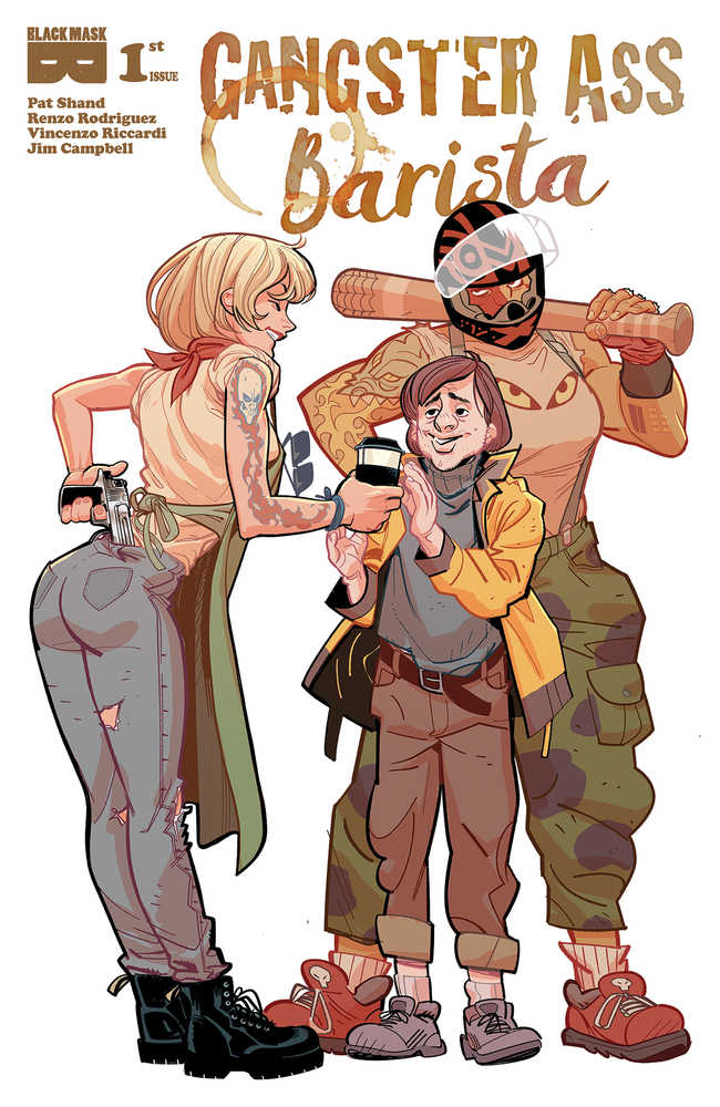 Gangster Ass Barista #1 Cover A Hughes & Cramb (Mature) | Dragon's Lair Comics and Fantasy Houston TX