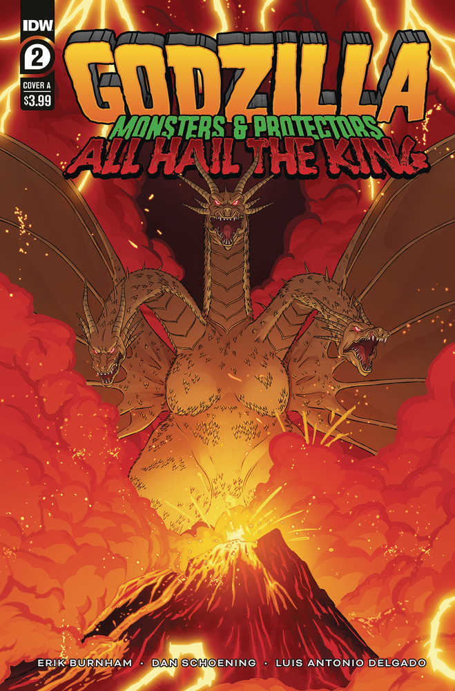 Godzilla Monsters & Protectors All Hail King #2 Cover A Schoen | Dragon's Lair Comics and Fantasy Houston TX