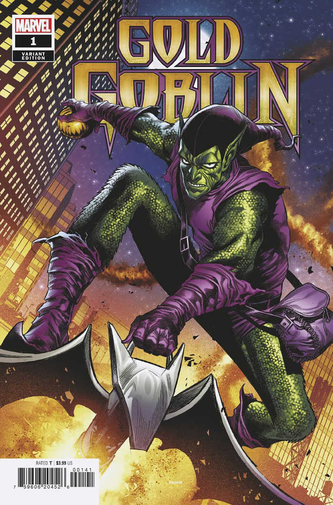 Gold Goblin #1 (Of 5) Chechetto Green Variant | Dragon's Lair Comics and Fantasy Houston TX