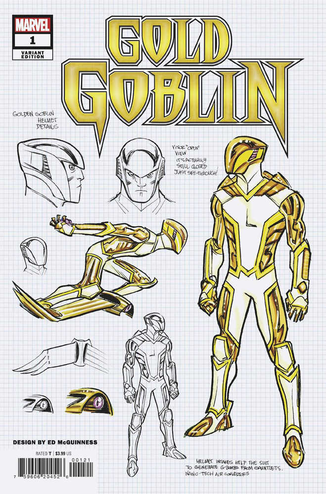 Gold Goblin #1 (Of 5) 25 Copy Variant Edition Mcguinness Design Variant | Dragon's Lair Comics and Fantasy Houston TX