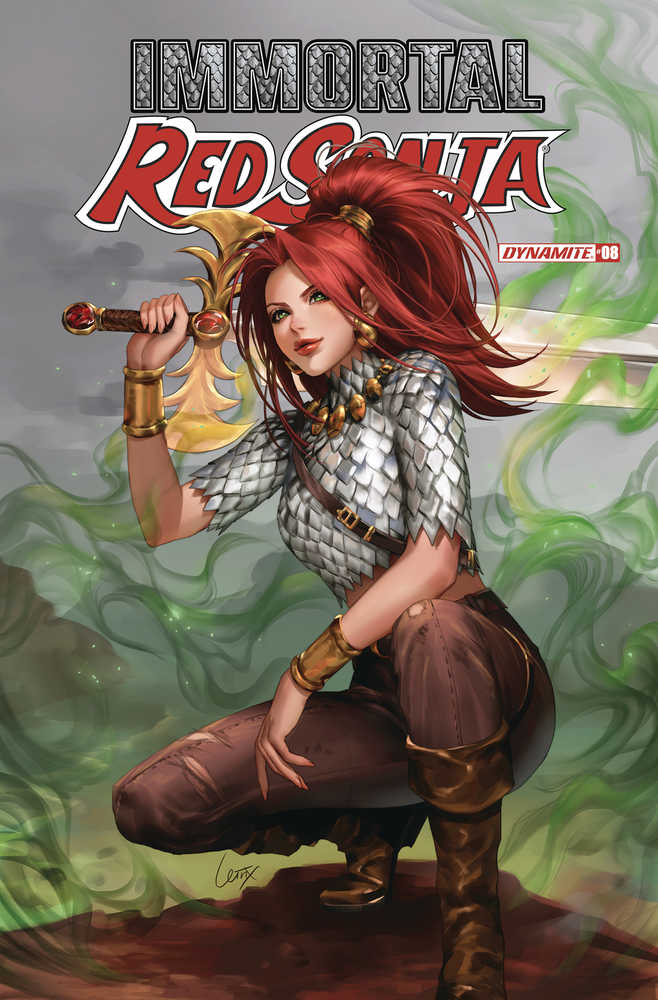 Immortal Red Sonja #8 Cover A Leirix | Dragon's Lair Comics and Fantasy Houston TX