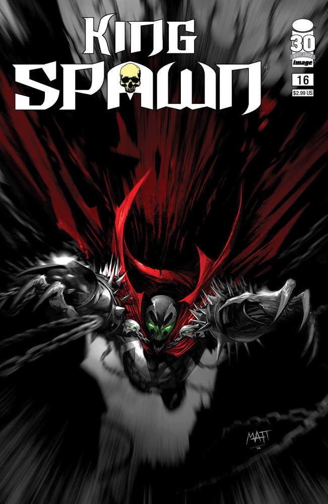 King Spawn #16 Cover B Mattina | Dragon's Lair Comics and Fantasy Houston TX