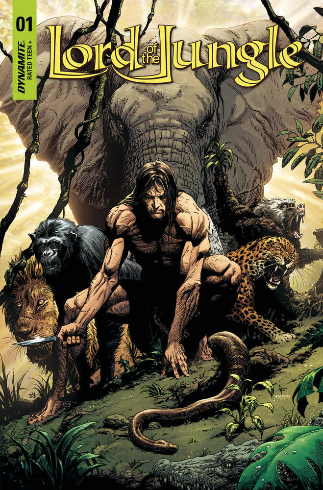 Lord Of The Jungle #1 Cover A Frank | Dragon's Lair Comics and Fantasy Houston TX