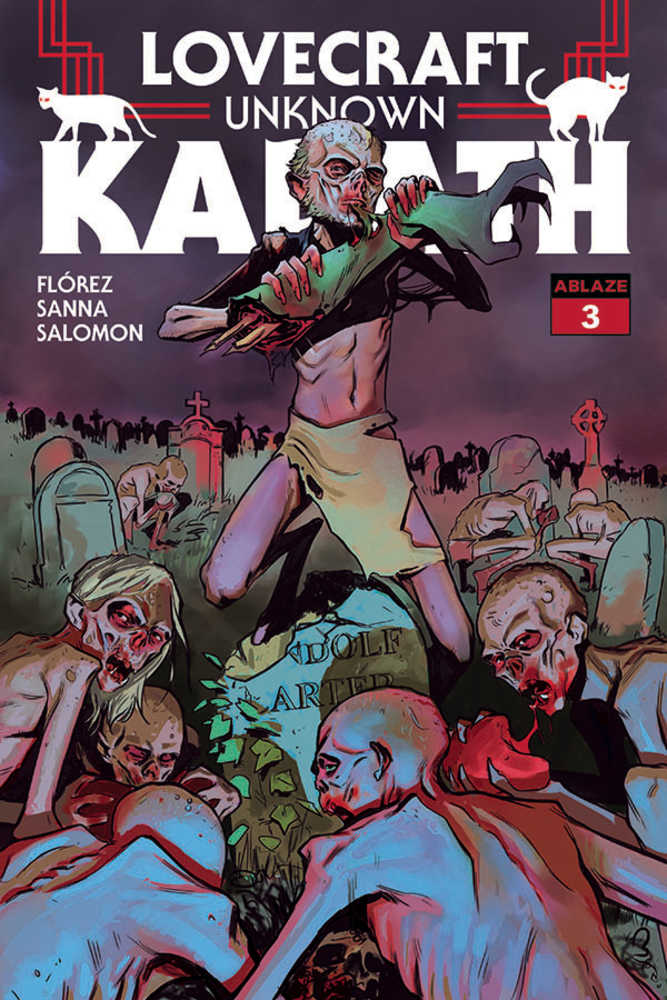 Lovecraft Unknown Kadath #3 Cover A Salomon (Mature) | Dragon's Lair Comics and Fantasy Houston TX