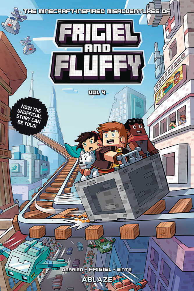 Minecraft Inspired Misadv Of Frigiel & Fluffy Hardcover Volume 04 | Dragon's Lair Comics and Fantasy Houston TX