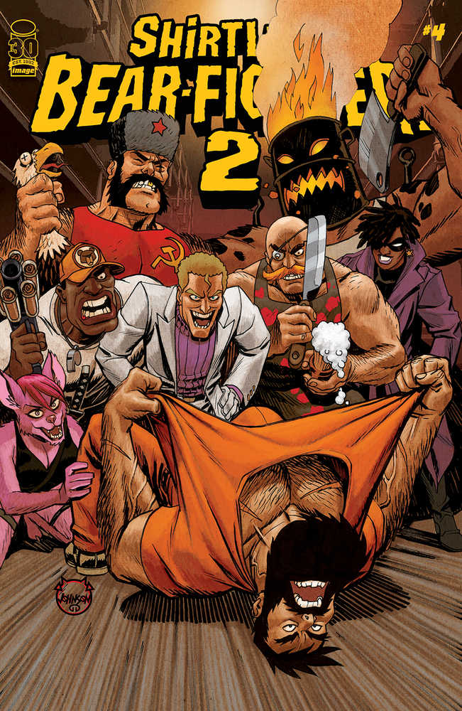 Shirtless Bear-Fighter 2 #4 (Of 7) Cover A Johnson | Dragon's Lair Comics and Fantasy Houston TX