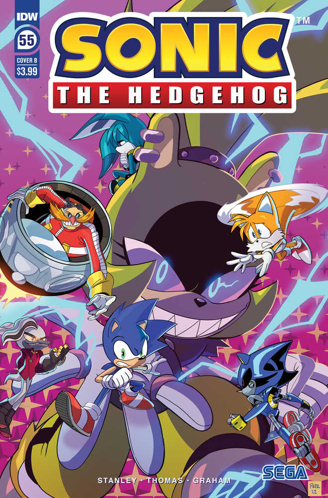 Sonic The Hedgehog #55 Cover B Tramontano | Dragon's Lair Comics and Fantasy Houston TX