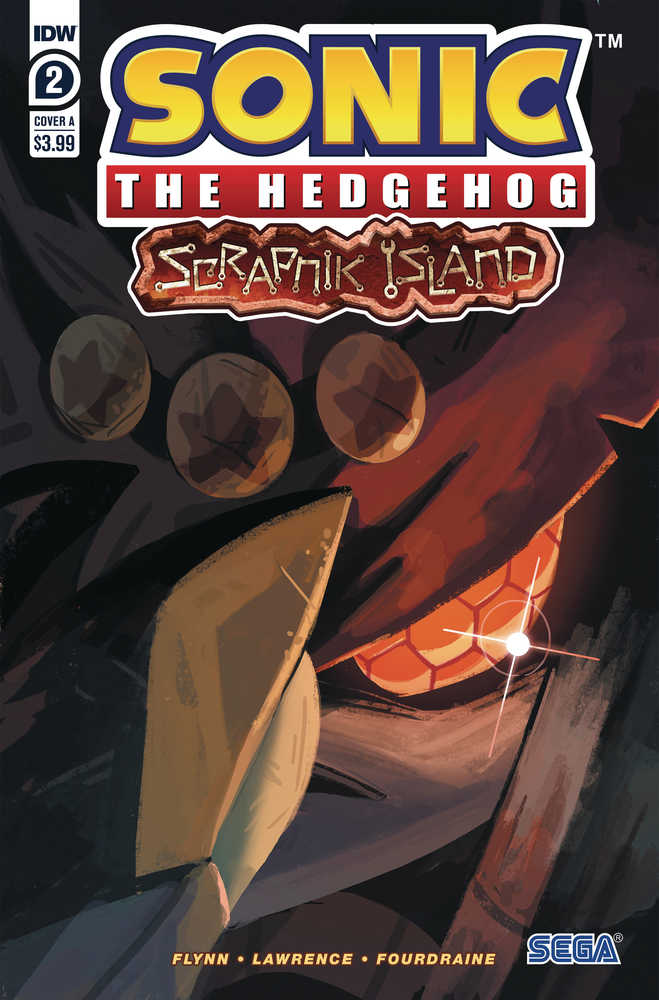 Sonic The Hedgehog Scrapnik Island #2 Cover A Fourdraine | Dragon's Lair Comics and Fantasy Houston TX