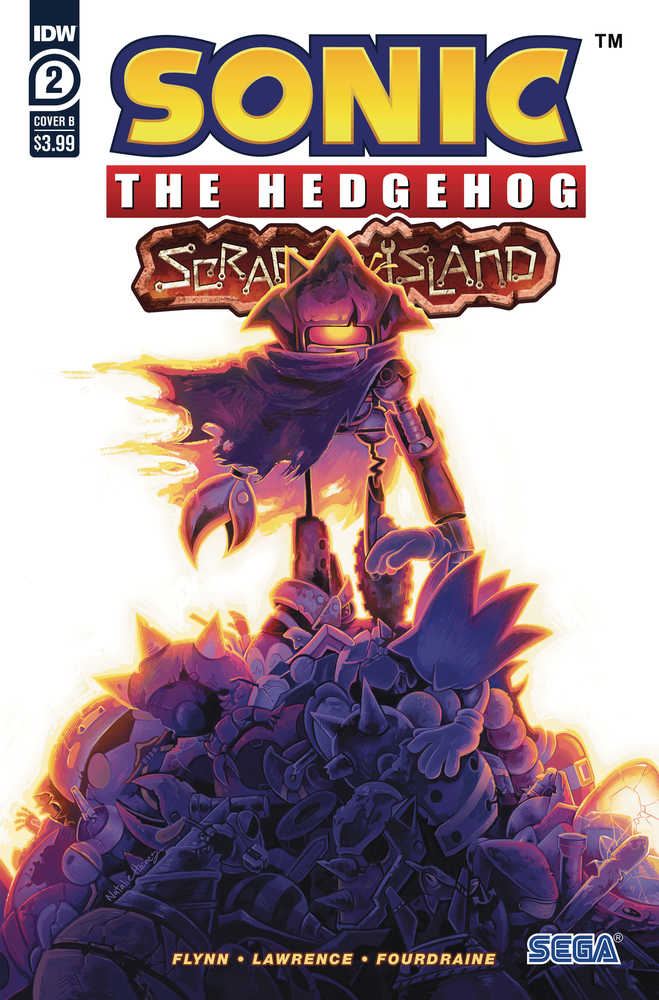 Sonic The Hedgehog Scrapnik Island #2 Cover B Haines | Dragon's Lair Comics and Fantasy Houston TX