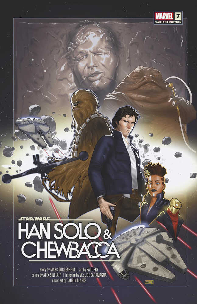 Star Wars Han Solo Chewbacca #7 Clarke Revelations Variant | Dragon's Lair Comics and Fantasy Houston TX