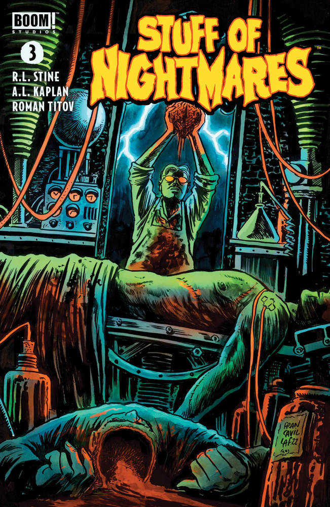 Stuff Of Nightmares #3 (Of 4) Cover A Francavilla | Dragon's Lair Comics and Fantasy Houston TX